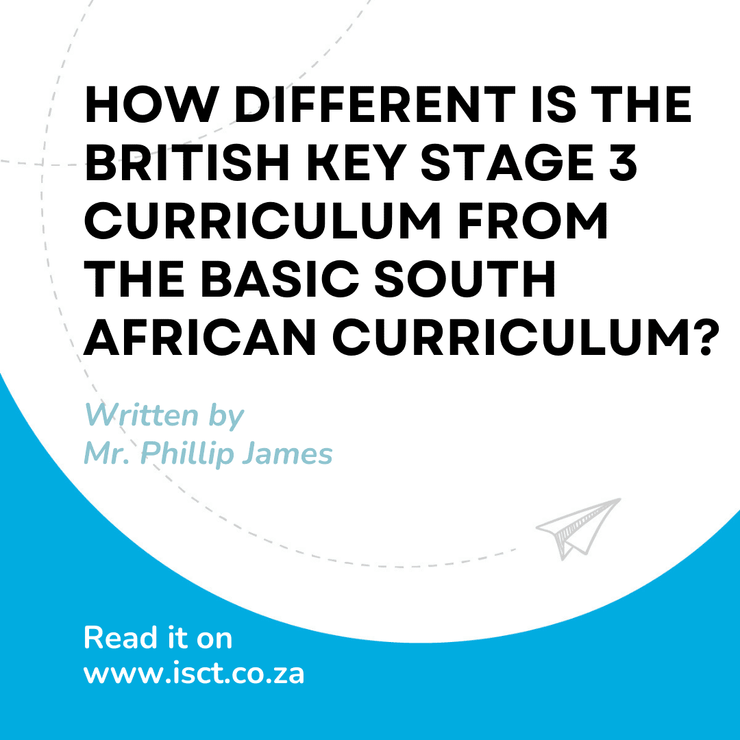 Difference between SA and UK curriculum